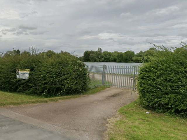 Meynell Lake, in Fosse Way, where the young boy was found