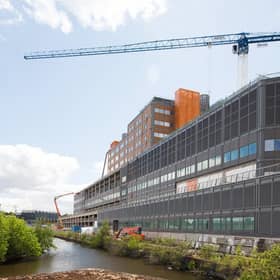 The upcoming Midland Metropolitan University Hospital. Permission to use for all LDR partners. Credit: MMUH