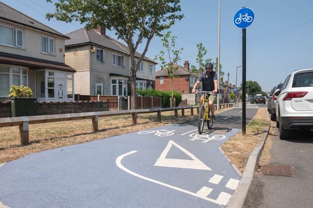 As well as the underpass, a connecting cycle path and pedestrian crossings were also updated. Photo: National Highways