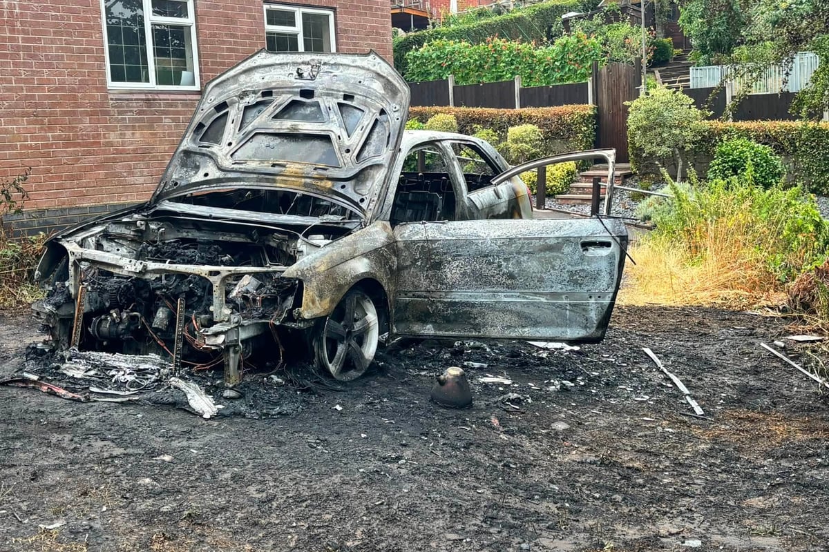 Car Engulfed in Flames in Bridgnorth - No Injuries Reported