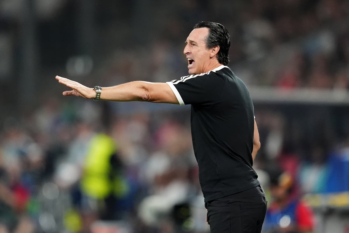 Unai Emery proud of Aston Villa despite Super Cup defeat