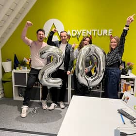 The team at Adventure Graphics in Sutton Coldfield