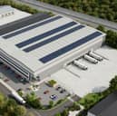 CGI showing how Logicor Spring 89 in Smethwick will look