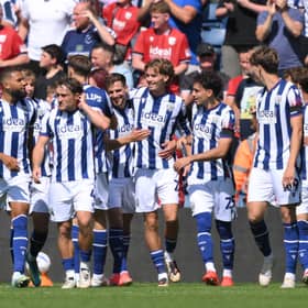 Albion celebrate Price's stunner.