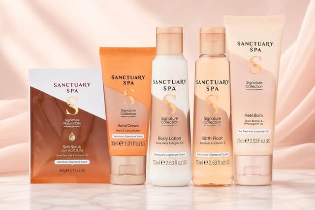 Sanctuary Spa’s five-piece gift set is currently half price