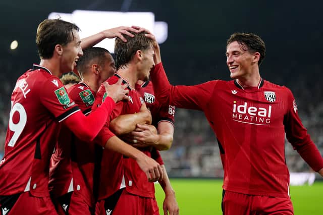 Albion celebrate