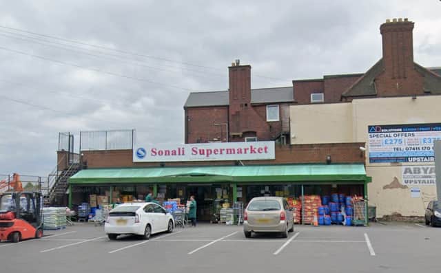 Sonali Supermarket in Lozells Road, Birmingham.