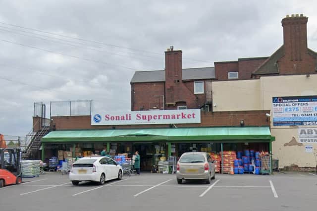Sonali Supermarket in Lozells Road, Birmingham.