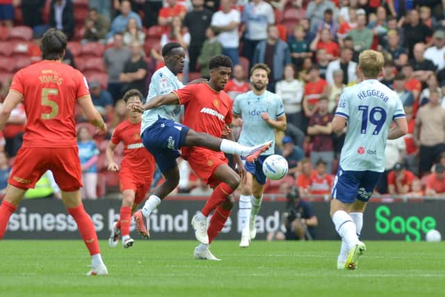 Rabby Nzingoula is a very exciting prospect - but is learning all about English football.