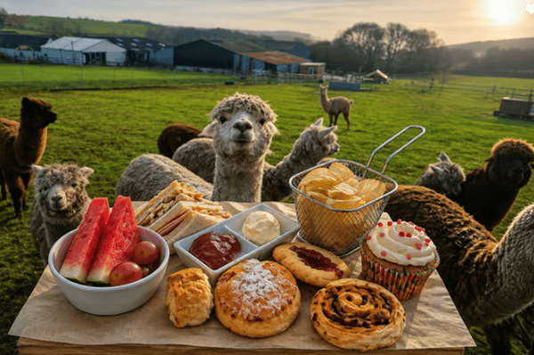 Afternoon Tea & Walk with Alpacas - Charnwood Forest