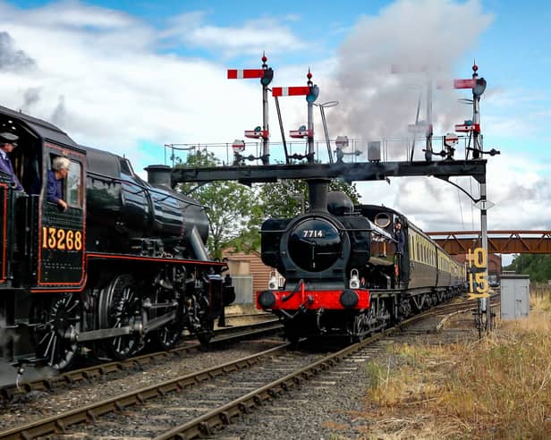 Members of the SVR's home fleet, both 13268 and 7714 will both appear at the Autumn Steam Gala.