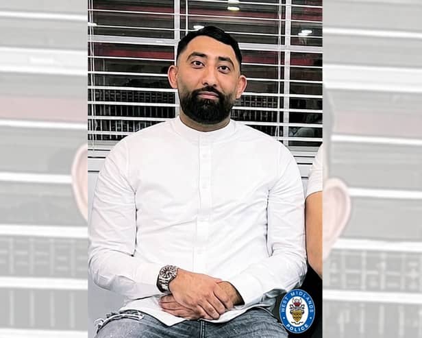 Zeshaan Shaukat was attacked on Ashville Avenue and died in hospital. Photo: West Midlands Police