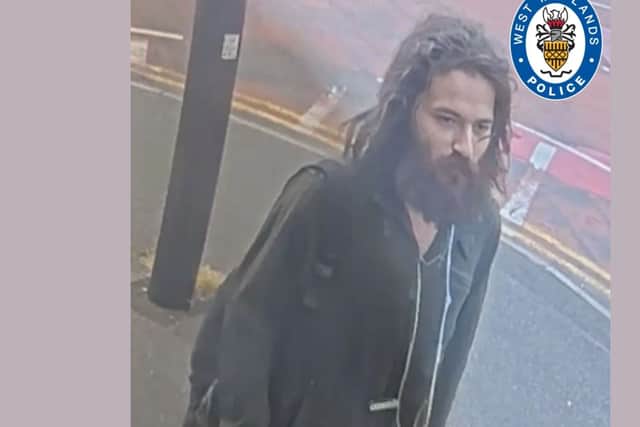Image of man that police want to speak to