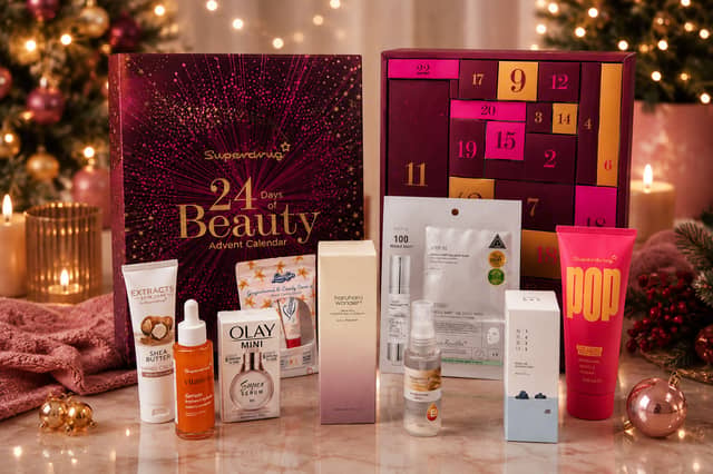 Superdrug’s first-ever skincare advent calendar contains 24 products worth over £160.