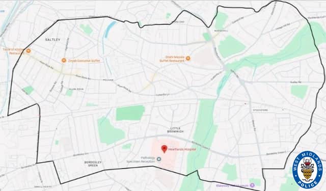 Section 60 powers in place in parts of Birmingham