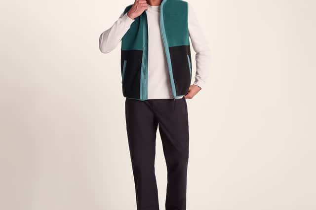 A gilet is a great layer for autumn
