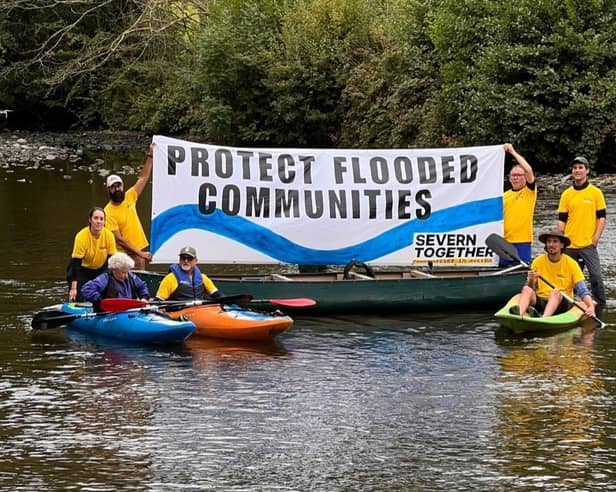 Campaigners setting off on their long journey 