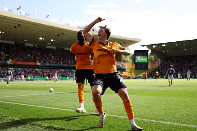 Fer Lopez celebrates his Black Country derby winner