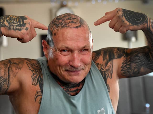 Pictured is Alan Pitts, from Tipton who commented on the fact that the West Midlands is the UK's second biggest balding hotspot || Tim Thursfield/Iconic Media Group