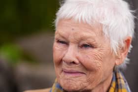 Dame Judi Dench close-up