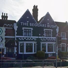 The incident occurred outside the Beggars Bush pub. Photo: Google Street Map