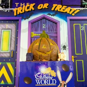 Giant chocolate pumpkin unveiled at Cadbury World