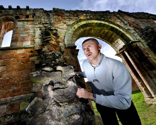Dan Stacey has a look around White Ladies Priory, which many people say is haunted