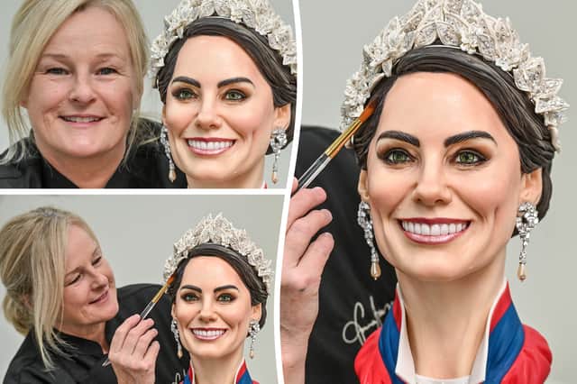 Cake Middleton: Baker creates lifelike cake of the Princess of Wales