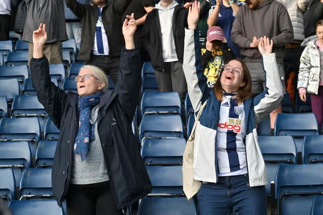Baggies fans were left delighted.