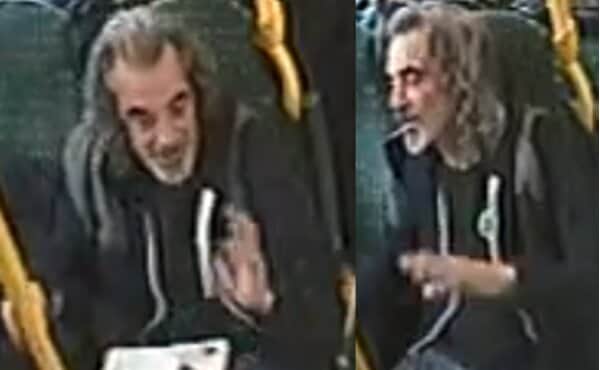 Police want to speak to this man in connection with the incident.