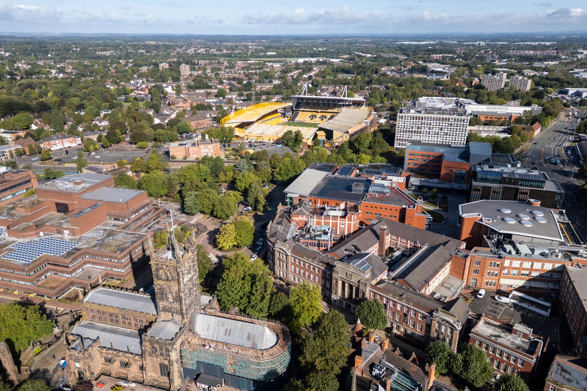 Wolverhampton named third kindest city in UK