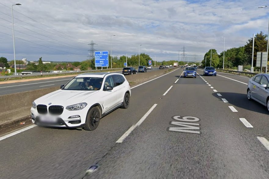 Collision causes delays on M6 near Birmingham