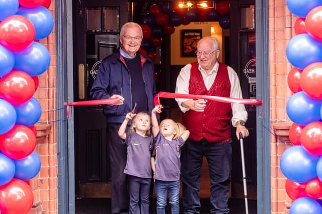 Malcom Hoare and John Egan helped to reopen the pub