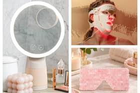 I've used these five home spa gadgets to create a relaxing at-home spa experience for myself including an and LED face mask and a beauty mirror with a clever extra.