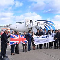 First EGYPTAIR flights take off from Birmingham Airport to Cairo