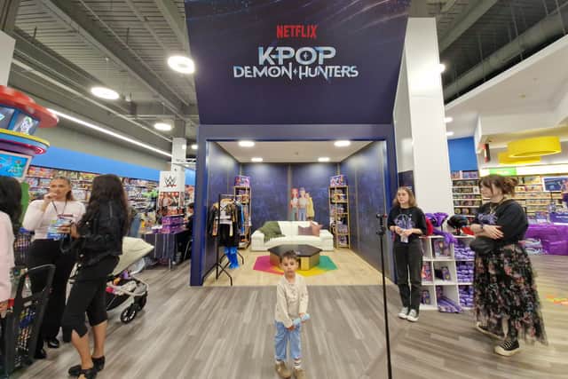 The new store opened today