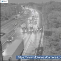 Queuing traffic and lane closed following early-morning M6 crash near Birmingham