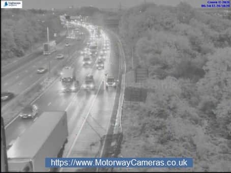 M6 Southbound Motorway - J5, Birmingham (E) / S Coldfield