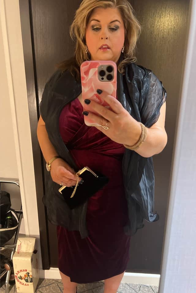 Hayley Bagley, before her weight loss journey.