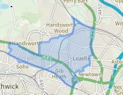 Section 60 powers are in place in the Soho Road area