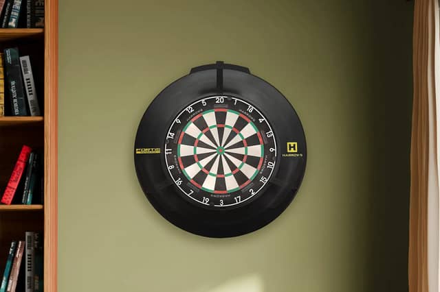 A dartboard at home can quickly turn a casual evening with friends into a tournament