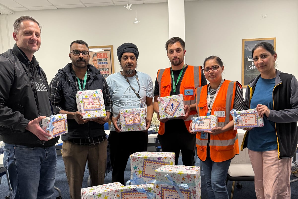 Staff Unite to Support People in Need with Literacy Kit Drive