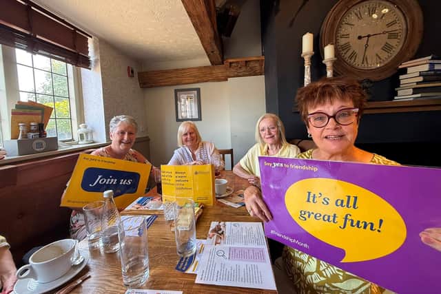 Some of our members enjoying a Cuppa and Catch up in Harborne
