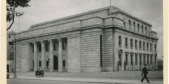 Historic image of the Birmingham Municipal Bank (now The Exchange)