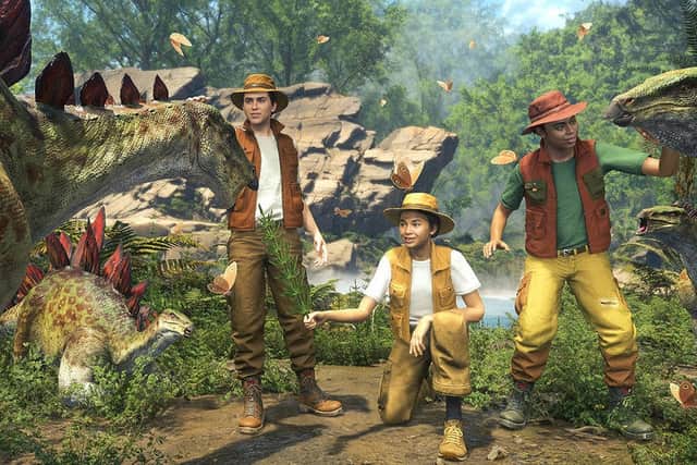 Sandbox VR age of dinosaurs