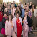 Ladies First members assembled at The House of Commons for the 2027 Awards launch
