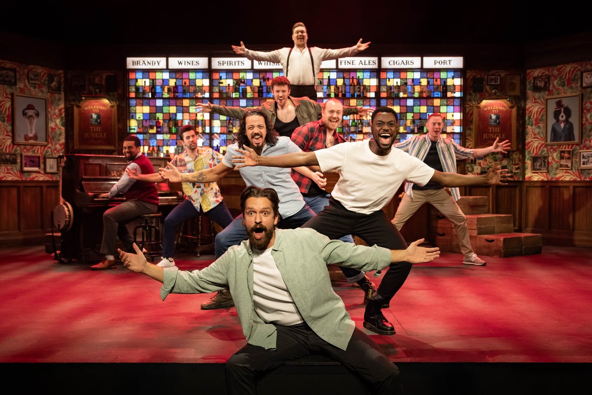 The Choir of Man performs at Wolverhampton Grand Theatre