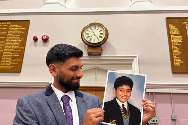 Jawad Hussain says alumni are  ‘excellent role models and can really boost students’ aspirations’