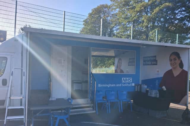 Attendees at the event could get screened for cervical cancer