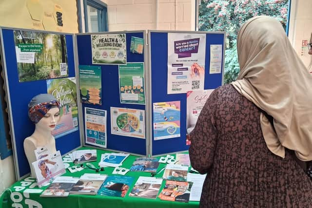 The more than 70 attendees, drawn from across South Birmingham had access to a range of health services and information